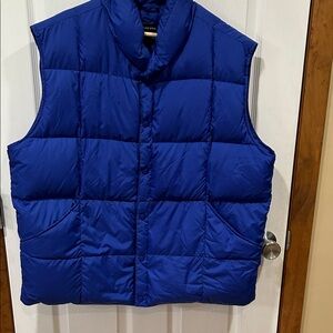 Lands' End Royal Blue Outerwear